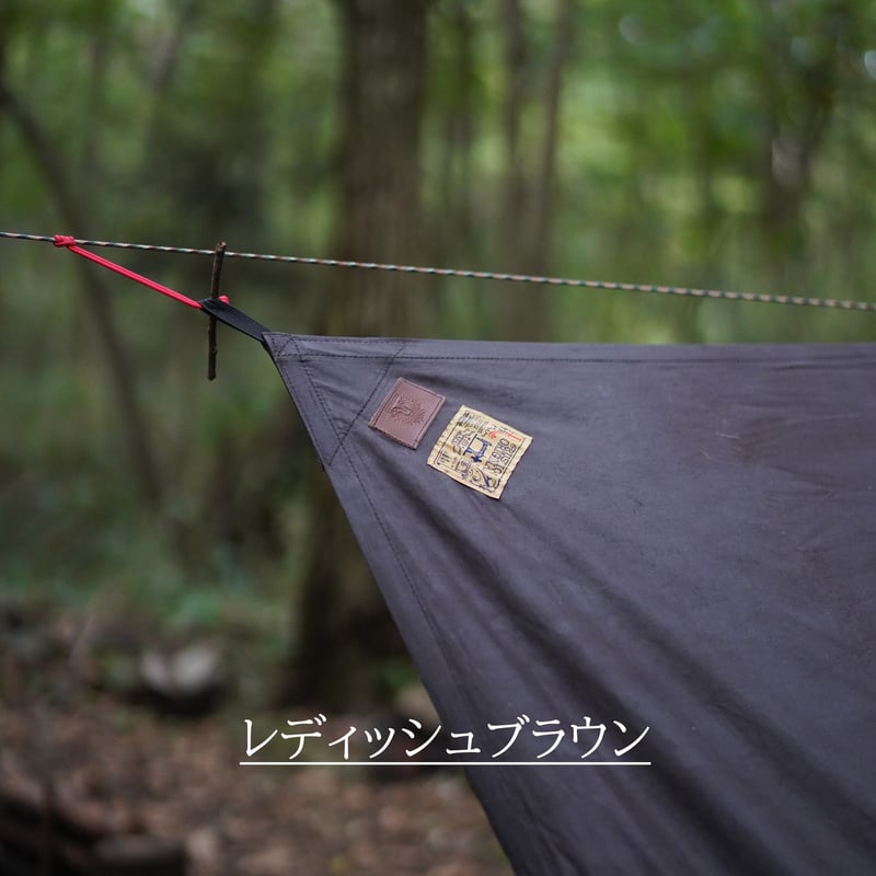 オイリッシュコットンタープブッシュクラフトライン　ログキャリーセット オイリッシュコットンタープブッシュクラフトライン（FOREST HEROES