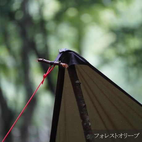 オイリッシュコットンタープスクエア（FOREST HEROES × RUSTIC ORIGNAL）