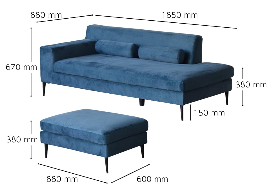 XYS-039]撥水加工生地のファブリックソファ | InteriorDesignVENUS