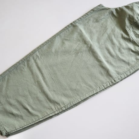 caqu コットンリネンバレルベーカーパンツ