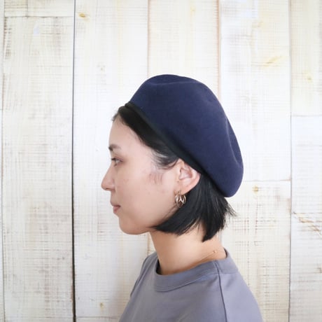 ATELIER BRUGGE パイピングベレー帽