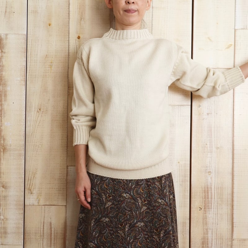 Guernsey Woollens ガンジーセーター | stock island