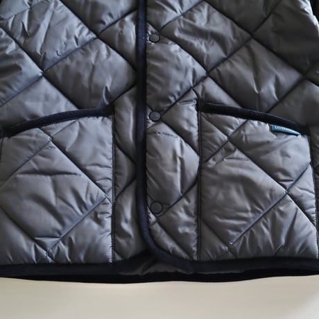 LAVENHAM Vネックビッグキルティングジャケット