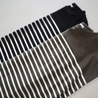 MANON インタックスリーブボーダーワンピース