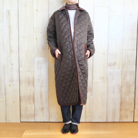 LAVENHAM キルティングロングジャケット CHANTRY MENS