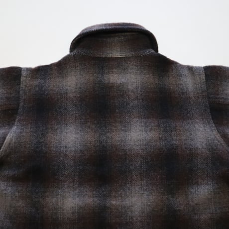 johnson woolen mills ウールチェックシャツ