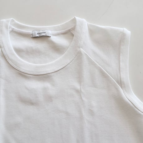 assiette ノースリーブTシャツ