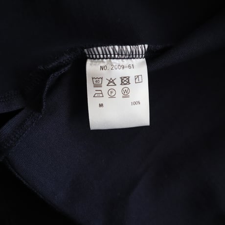 TRAVAIL MANUEL 度詰天竺7分袖プルオーバー