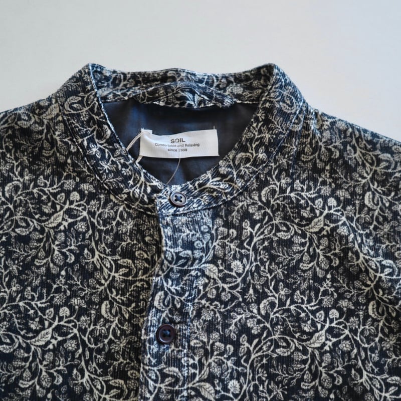 SOIL 花柄コーデュロイオールインワン | stock island