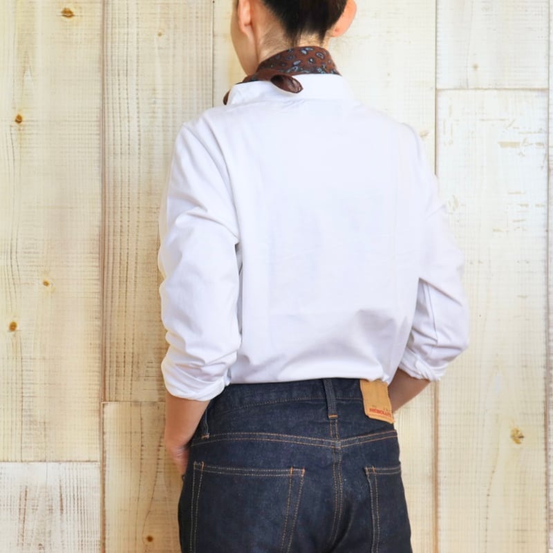 nisica ガンジーネック長袖カットソー | stock island