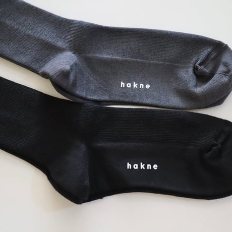 hakne シルクコットンリブタイツ