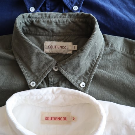 SOUTIENCOL Re-IVY LEAGUE コーデュロイシャツ