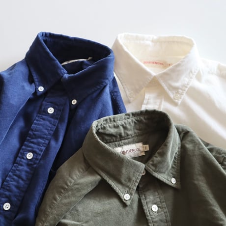 SOUTIENCOL Re-IVY LEAGUE コーデュロイシャツ