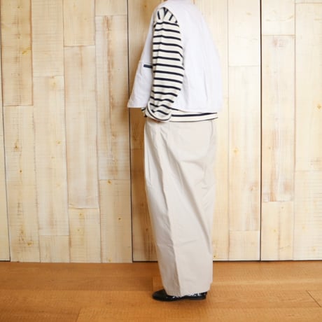 LAVENHAM リネンコットンクロップドコクーンベスト