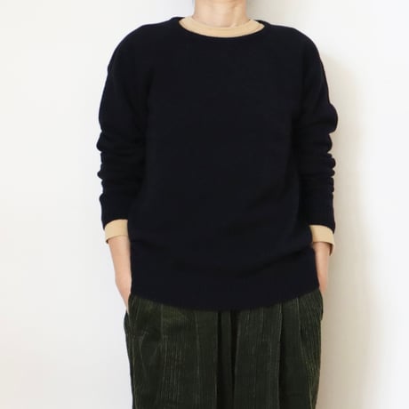 WILLIAM LOCKIE クルーネックニット