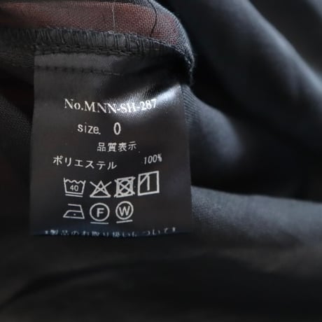 MANON Wポケットシアービッグシャツ