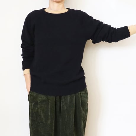 WILLIAM LOCKIE クルーネックニット