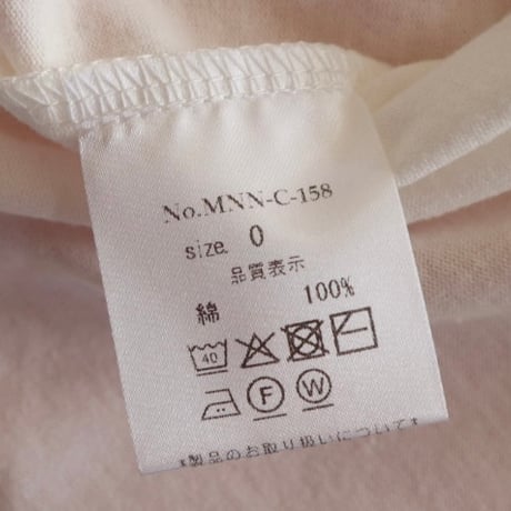 MANON ボートネックTシャツ