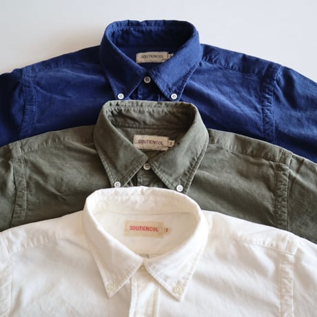 SOUTIENCOL Re-IVY LEAGUE コーデュロイシャツ