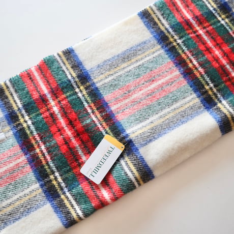 tweedmill 大判チェックストール
