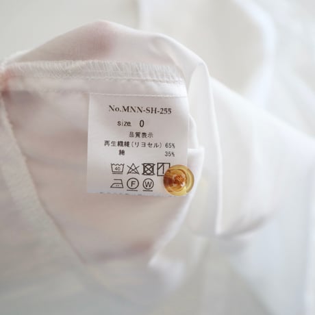 MANON ノースリーブベストブラウス