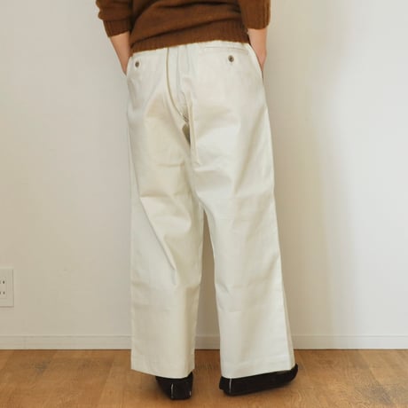 MAISON DE SOIL HOMME ワンタックトラウザー