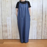 johnbull シャンブレードロストリングサロペット