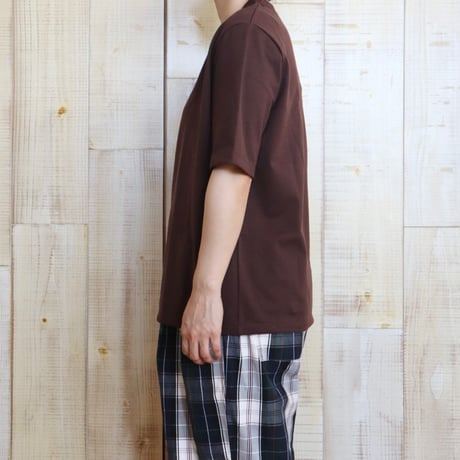 TRAVAIL MANUEL クラシック天竺ノームTシャツ