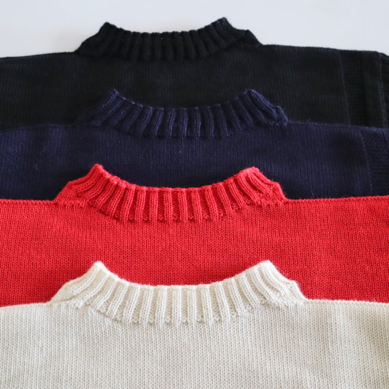 Guernsey Woollens ガンジーセーター | stock island
