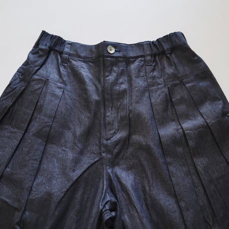 universal tissu タックパンツ