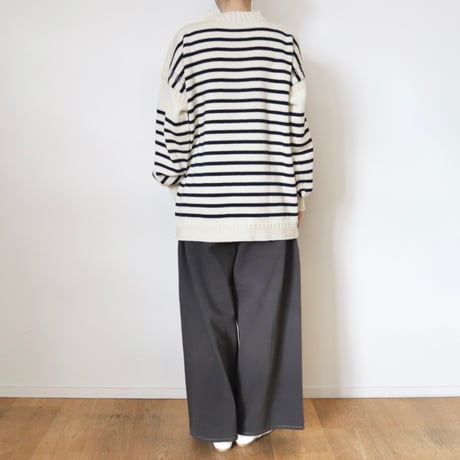 Guernsey Woollens  ボーダーガンジーセーター