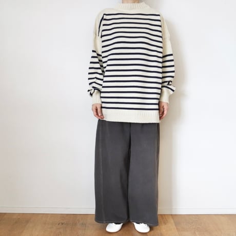 Guernsey Woollens  ボーダーガンジーセーター