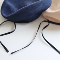 ATELIER BRUGGE パイピングベレー帽