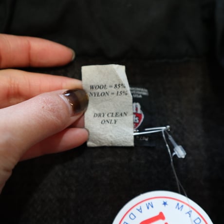 johnson woolen mills ウールチェックシャツ