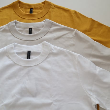 TRAVAIL MANUEL クラシック天竺ノームTシャツ