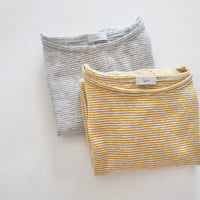 ichi ボーダーTシャツ