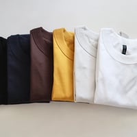TRAVAIL MANUEL クラシック天竺ノームTシャツ