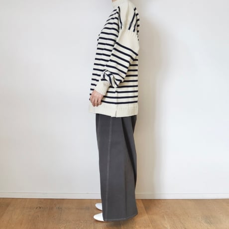 Guernsey Woollens  ボーダーガンジーセーター