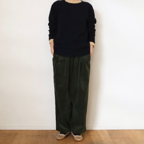 WILLIAM LOCKIE クルーネックニット