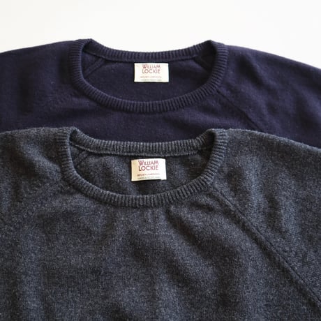 WILLIAM LOCKIE クルーネックニット
