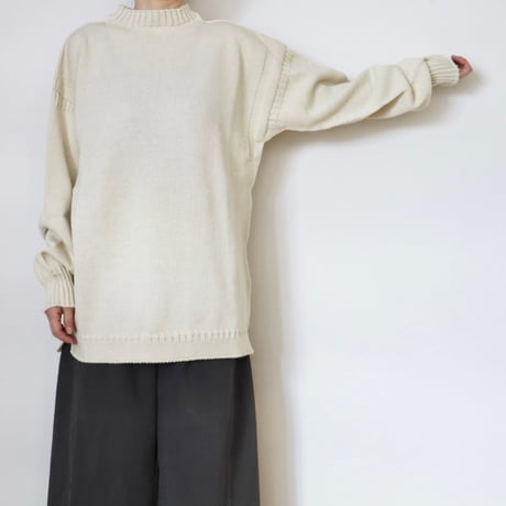 Guernsey Woollens  ボーダーガンジーセーター