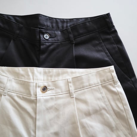 MAISON DE SOIL HOMME ワンタックトラウザー