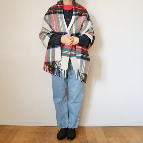 tweedmill 大判チェックストール
