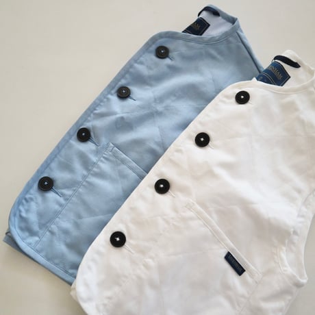 LAVENHAM リネンコットンクロップドコクーンベスト