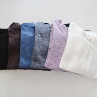 TISSU モックネックリネンプルオーバー