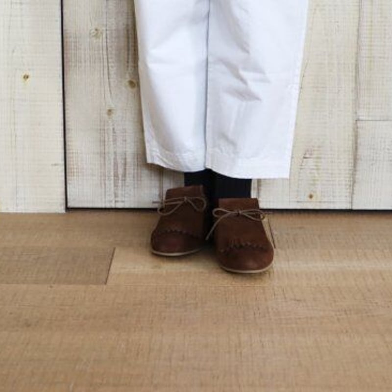 JACQUES SOLOVIERE スエードフラットシューズ | stock island