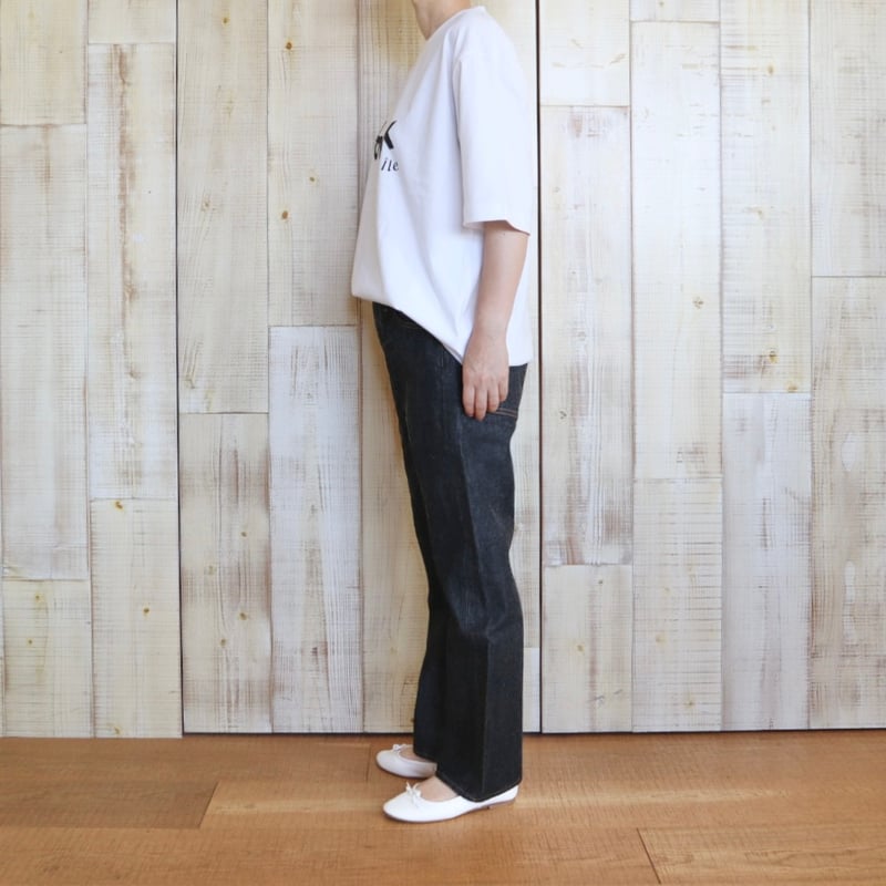 RESOLUTE 710ブラックデニムパンツ | stock island