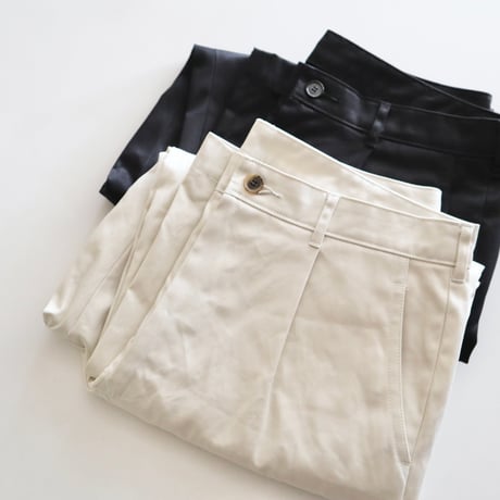 MAISON DE SOIL HOMME ワンタックトラウザー