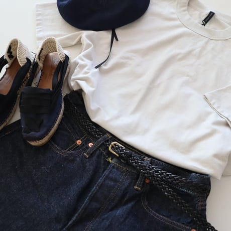 TRAVAIL MANUEL クラシック天竺ノームTシャツ