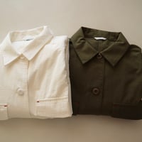 ichi リップストップシャツジャケット